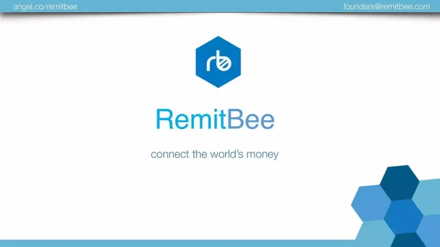 RemitBee pitch deck cover