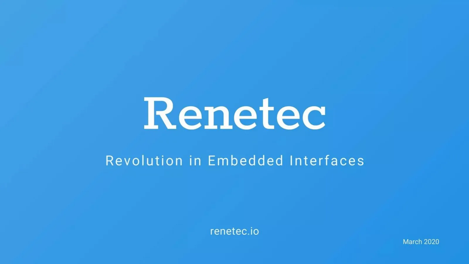 Renetec pitch deck slide
