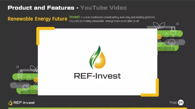 Product / solution slide 5 from Renewable Energy Future (REF-Invest)