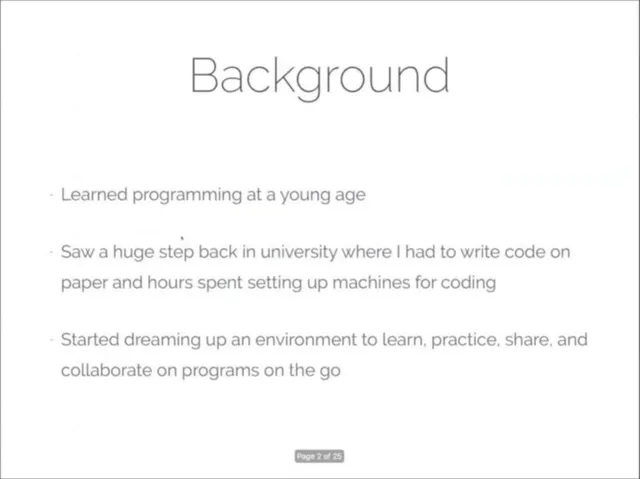 Problem slide 2 from Replit