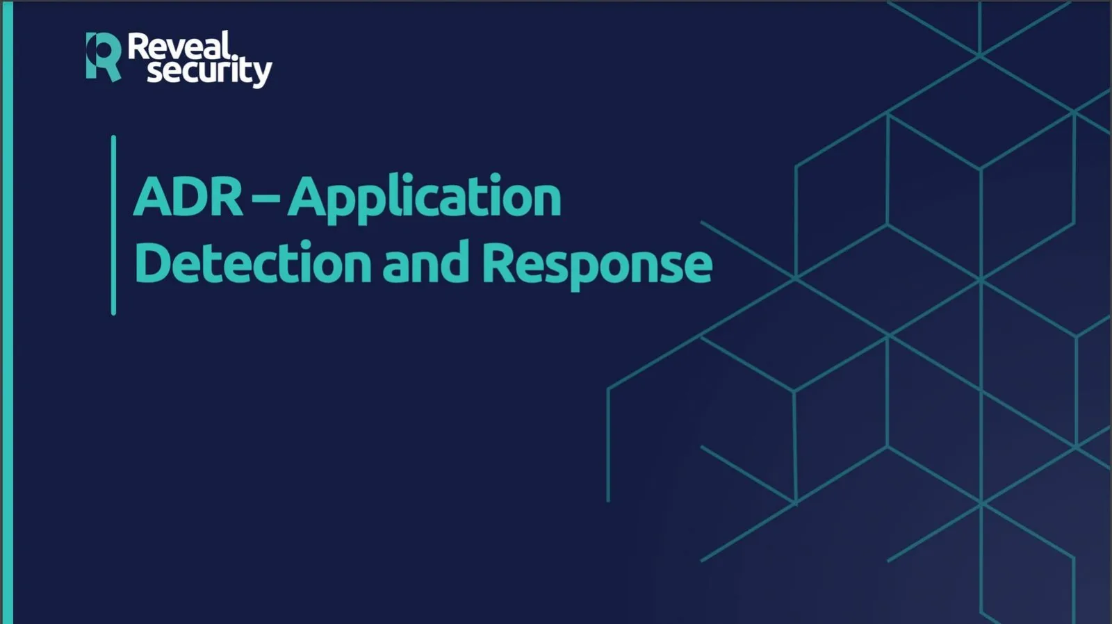RevealSecurity pitch deck slide