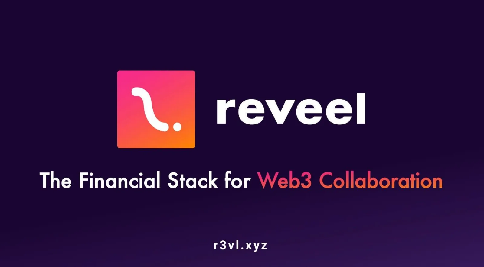 Reveel pitch deck slide