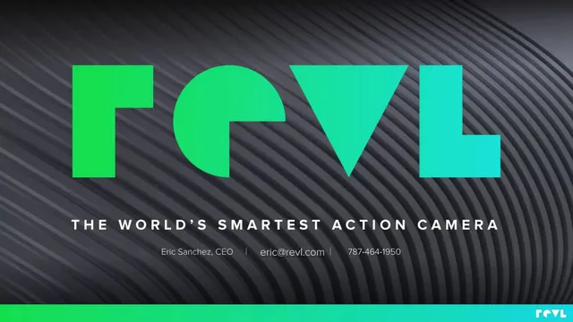 Revl pitch deck cover