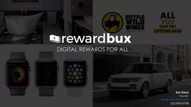 RewardBux pitch deck cover