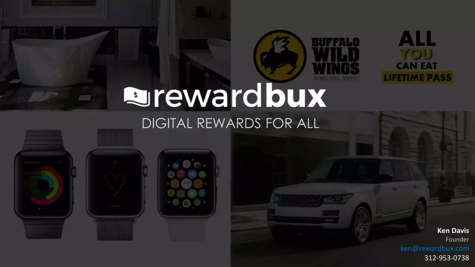 RewardBux pitch deck slide