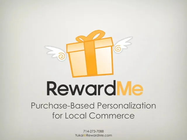 RewardMe Private pitch deck cover