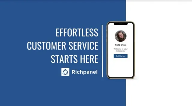 Richpanel pitch deck cover