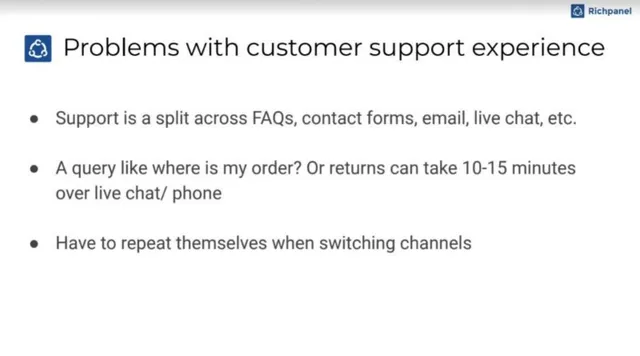 Problem slide 5 from Richpanel