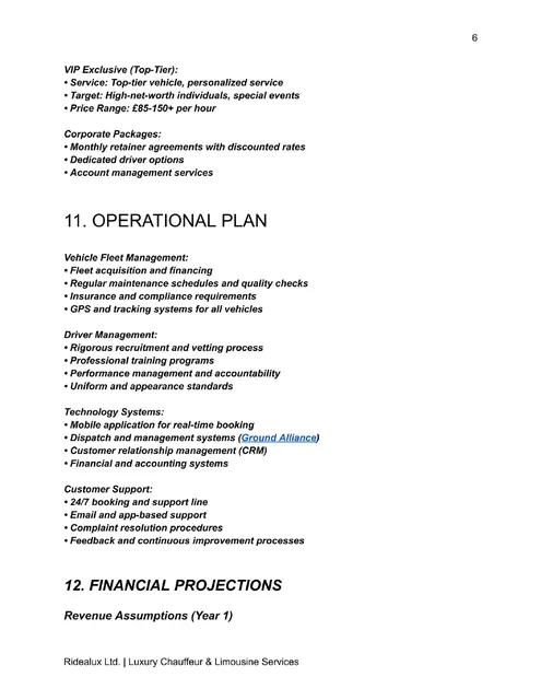 Product / solution slide 6 from Ridealux Ltd.