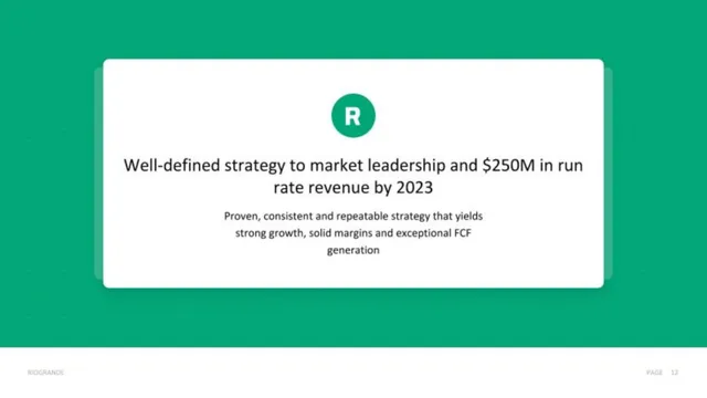 Financials slide 12 from Riogrande