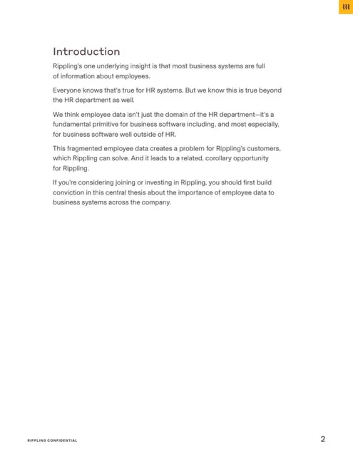 Vision slide 2 from Rippling