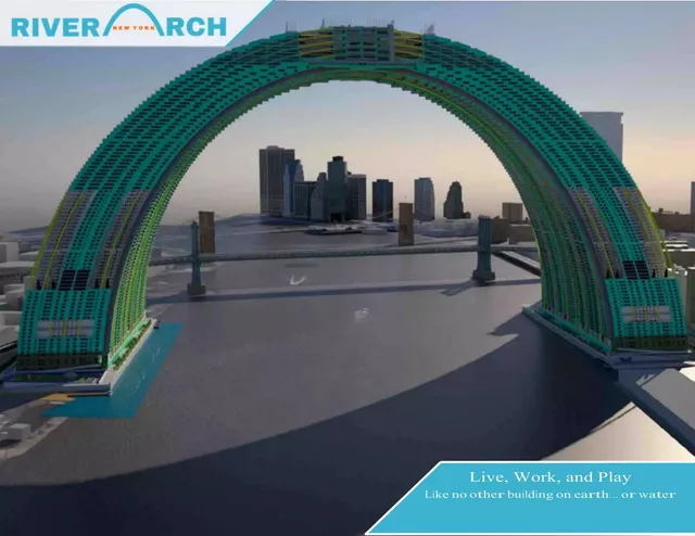 RiverArch pitch deck cover