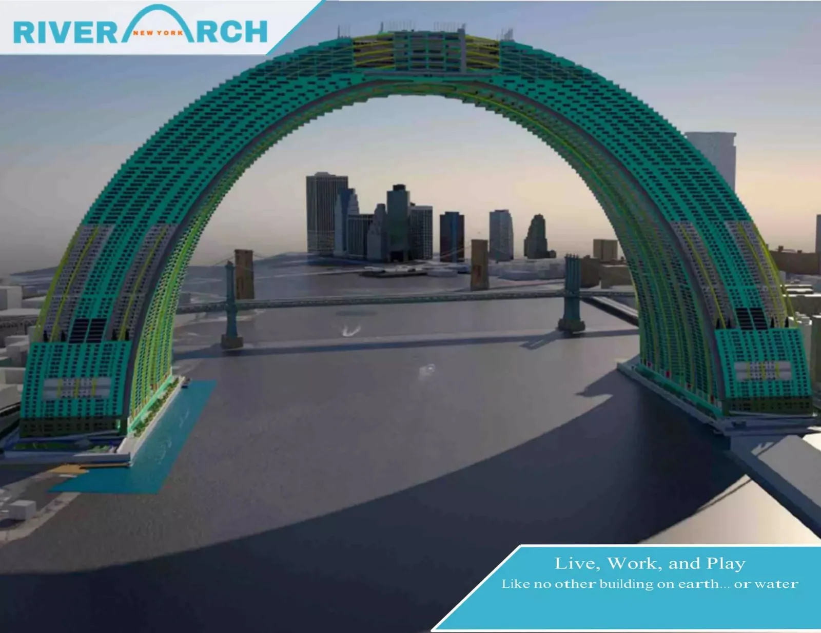 RiverArch pitch deck slide