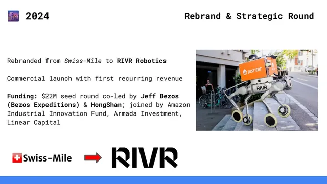Traction slide 5 from RIVR Robotics (formerly Swiss-Mile)
