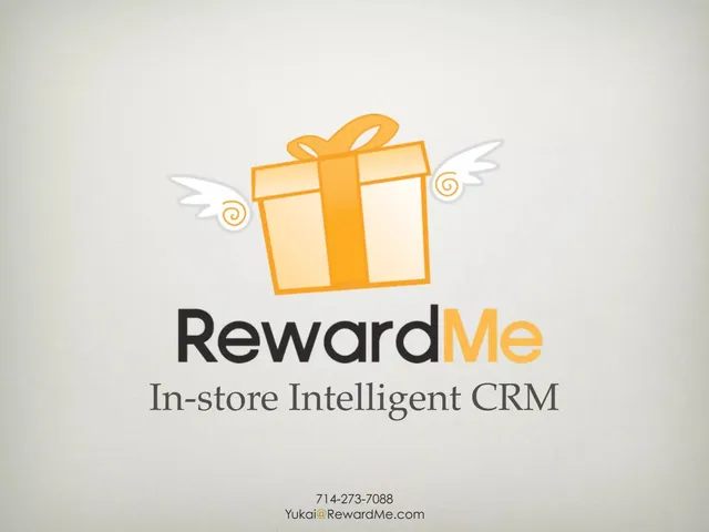 RME (RewardMe) pitch deck cover