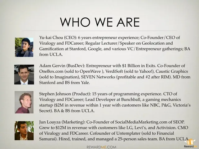 Team slide 2 from RME (RewardMe)