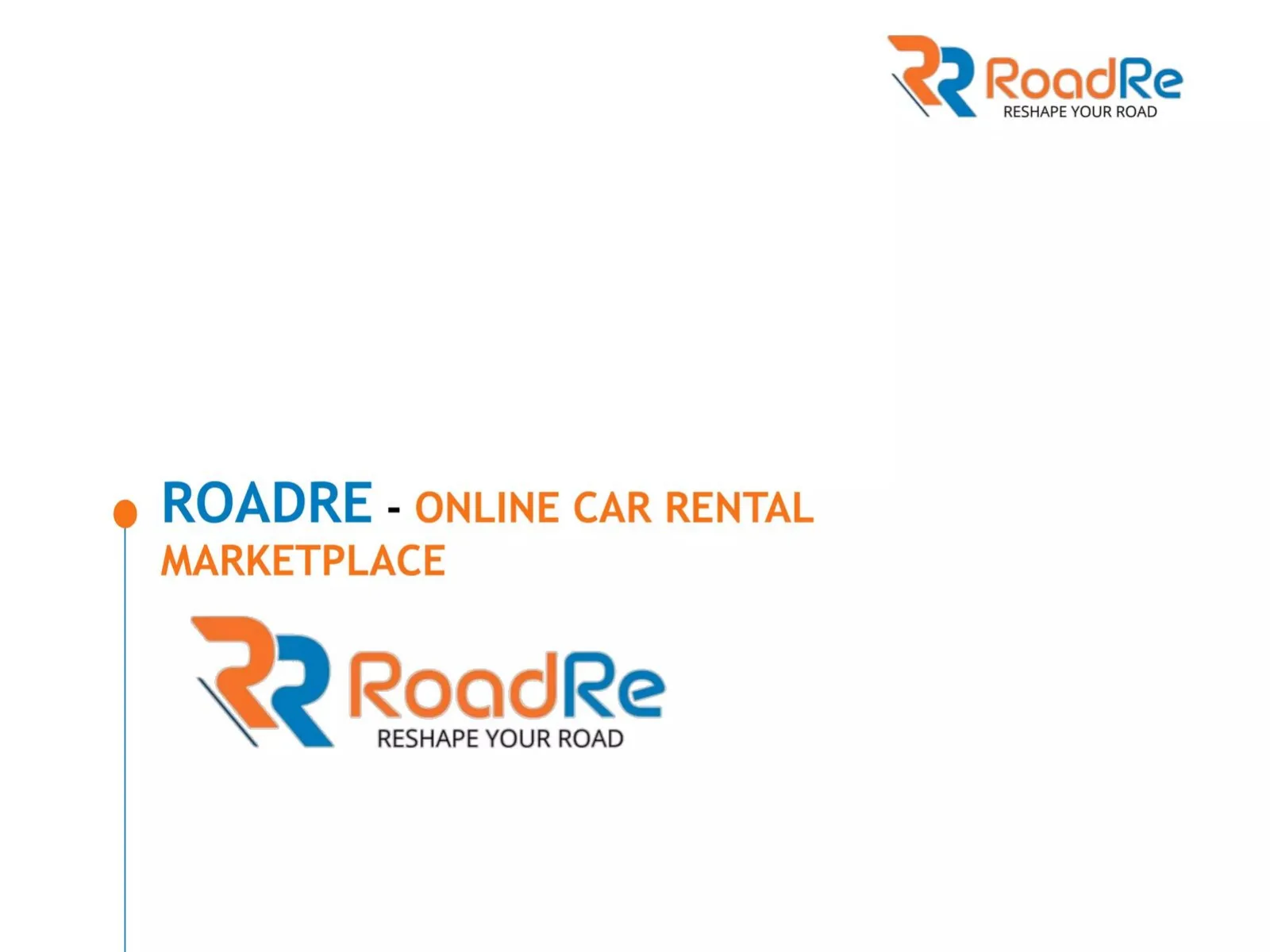 RoadRe pitch deck slide