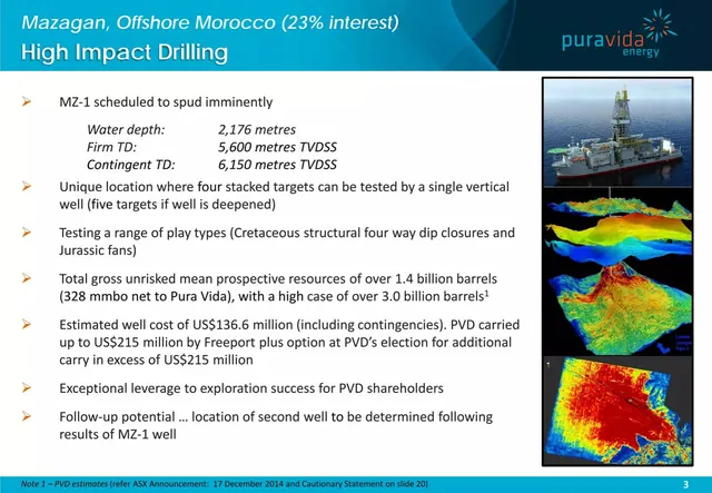 Market sizing / opportunity slide 3 from Pura Vida Energy