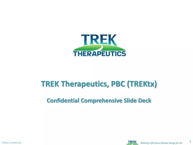 TREK Therapeutics, PBC (TREKtx) pitch deck cover