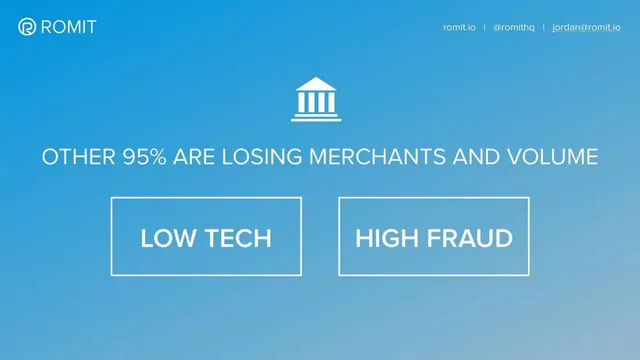 Problem slide 6 from Romit (formerly Robocoin)