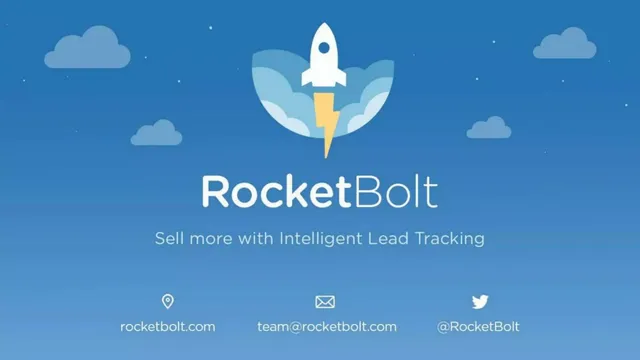 RocketBolt pitch deck cover