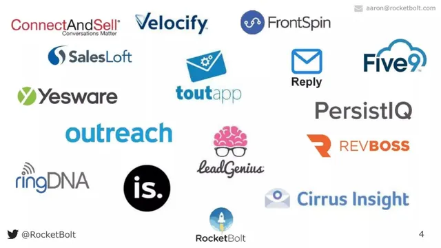 Competitors slide 4 from RocketBolt