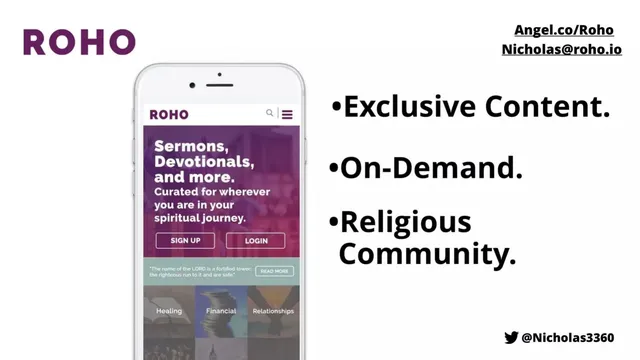 Thank you slide 6 from ROHO
