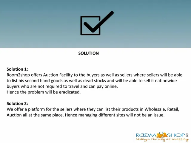 Product / solution slide 5 from Room2shop