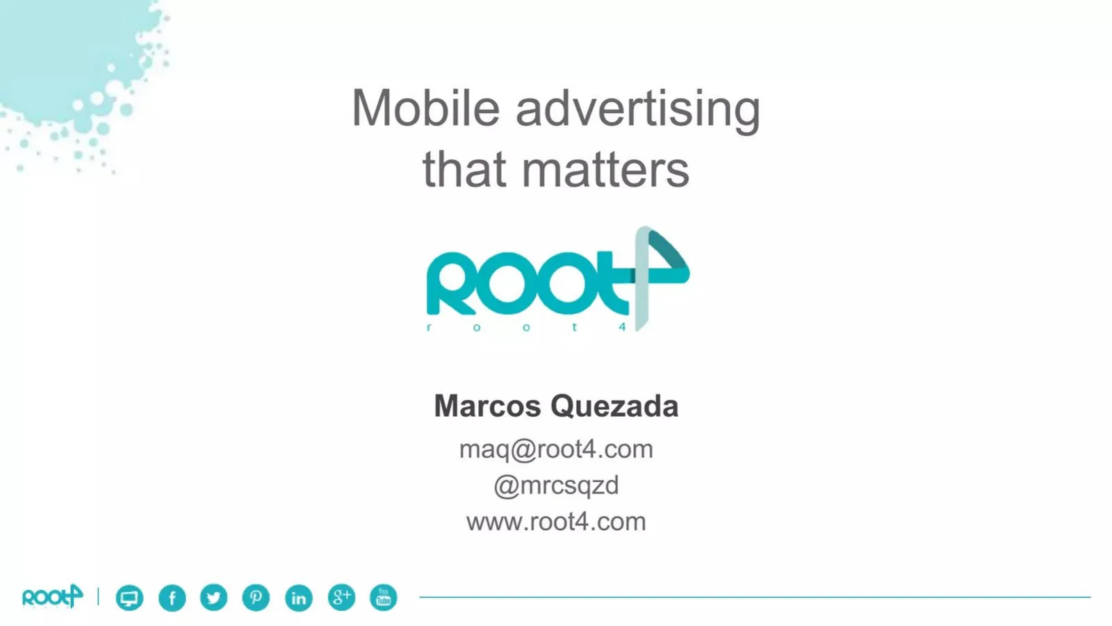 Root4 pitch deck slide