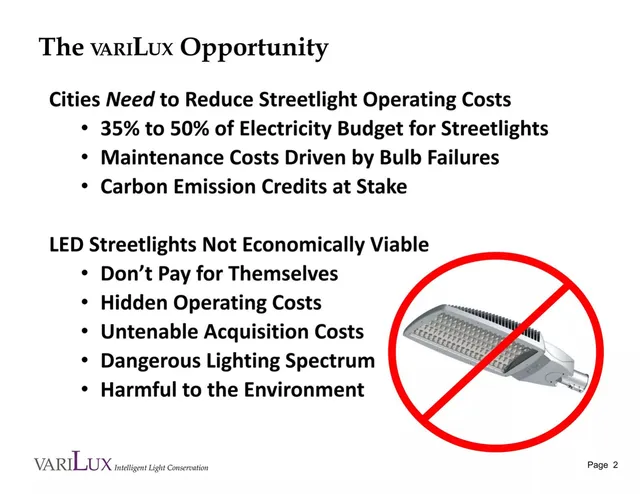 Problem slide 2 from VariLux