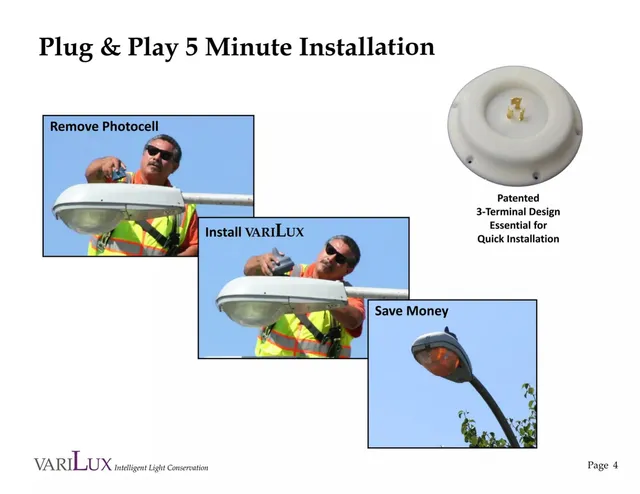 Product / solution slide 4 from VariLux