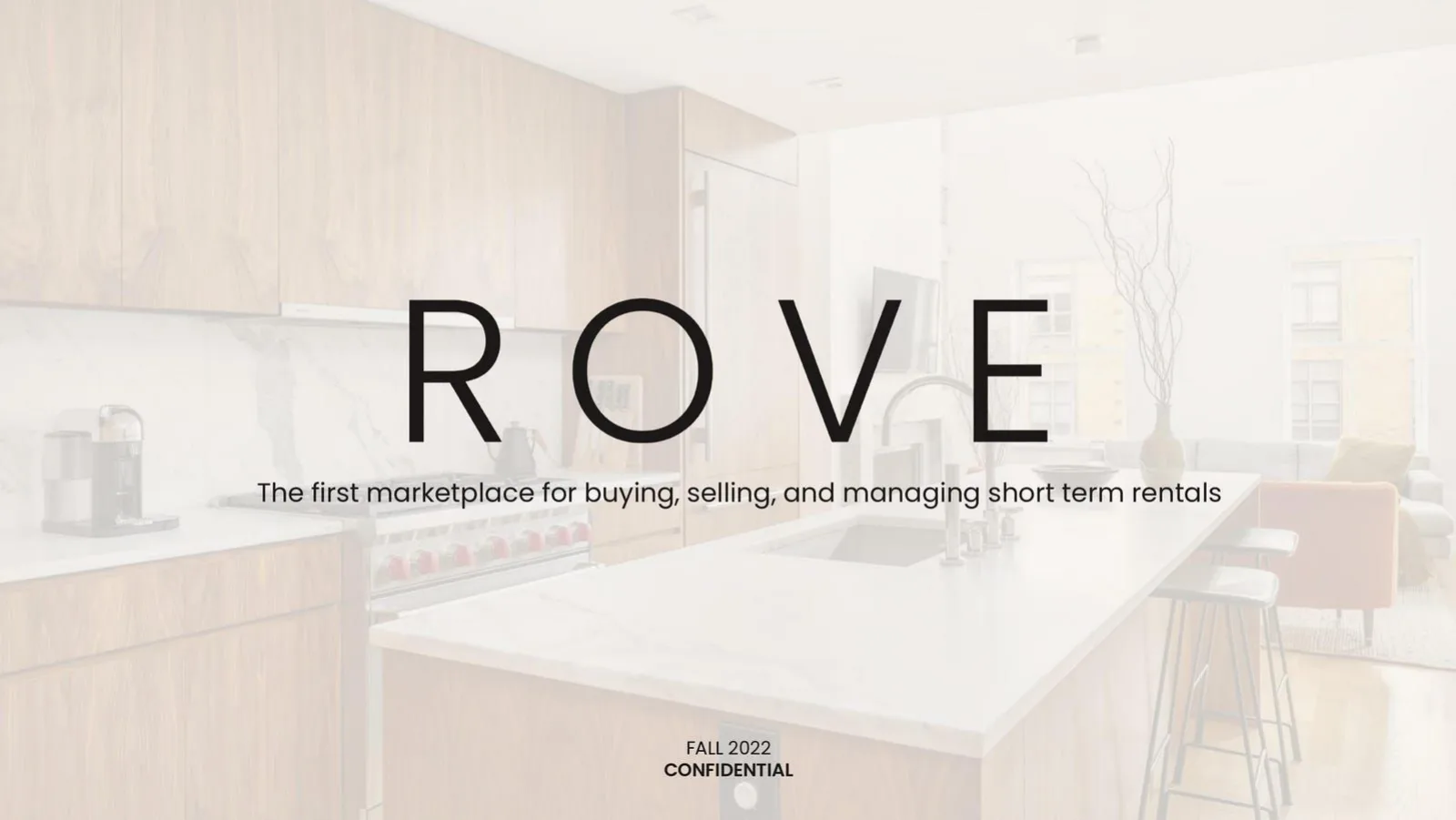 Rove pitch deck slide