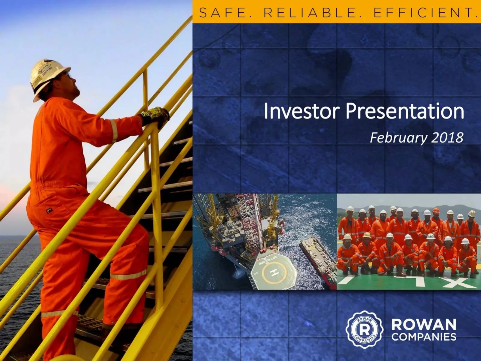 Rowan Companies pitch deck slide