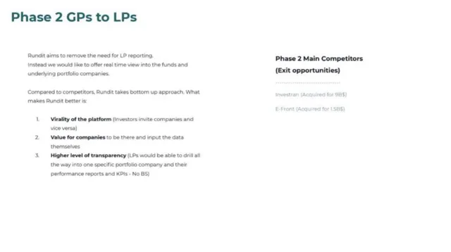 Competitors slide 11 from Rundit