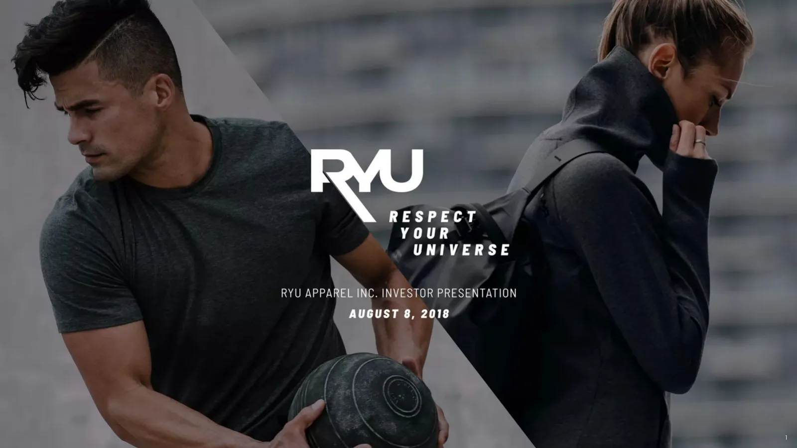 RYU pitch deck slide