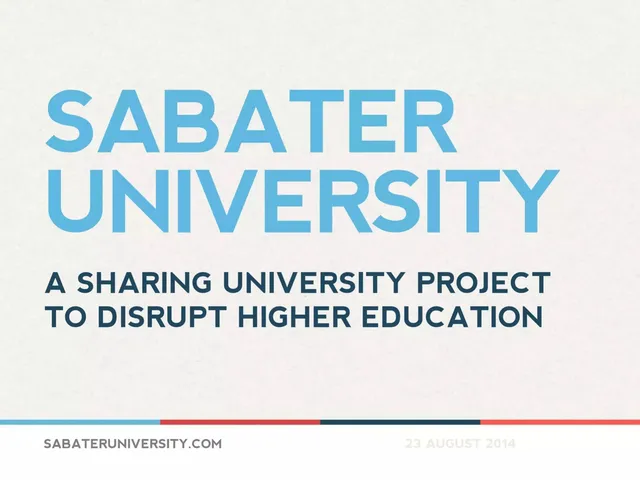 Sabater University pitch deck cover