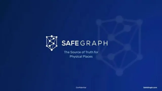 SafeGraph pitch deck cover