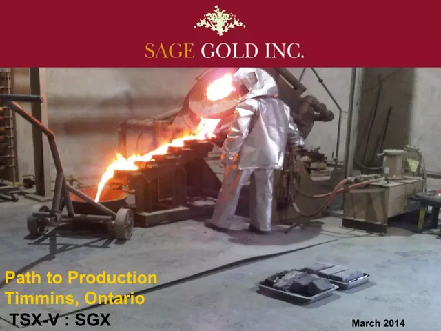 Sage Gold Inc. pitch deck cover