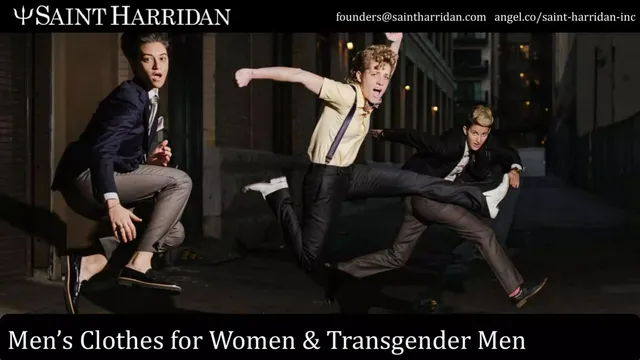 Saint Harridan pitch deck cover