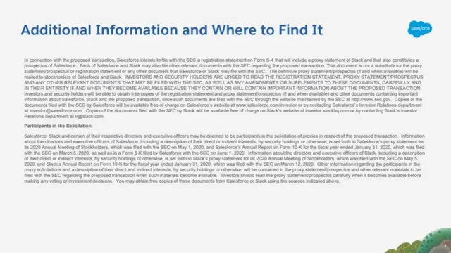 Disclaimer slide 3 from Salesforce × Slack