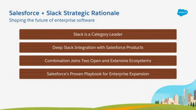Go-to-market strategy slide 9 from Salesforce × Slack