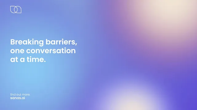 Sanas pitch deck cover