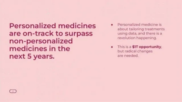 Why now slide 2 from Sano Genetics