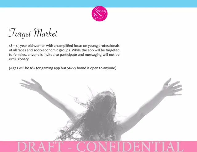 Market analysis / overview slide 4 from Savvy