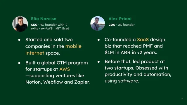 Team slide 2 from Scalestack