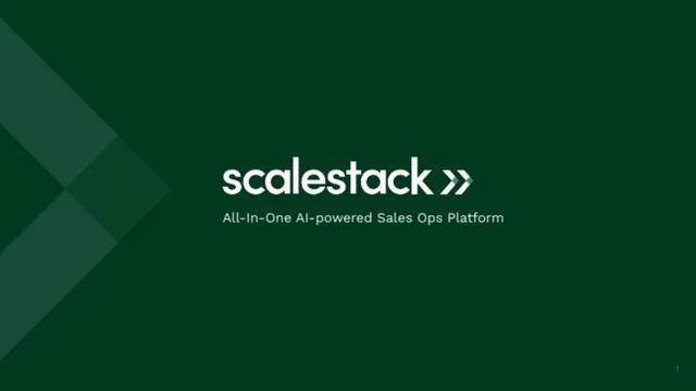 Scalestack pitch deck cover