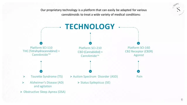 Product / solution slide 6 from SciSparc