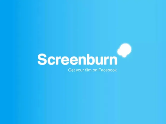 Screenburn pitch deck cover
