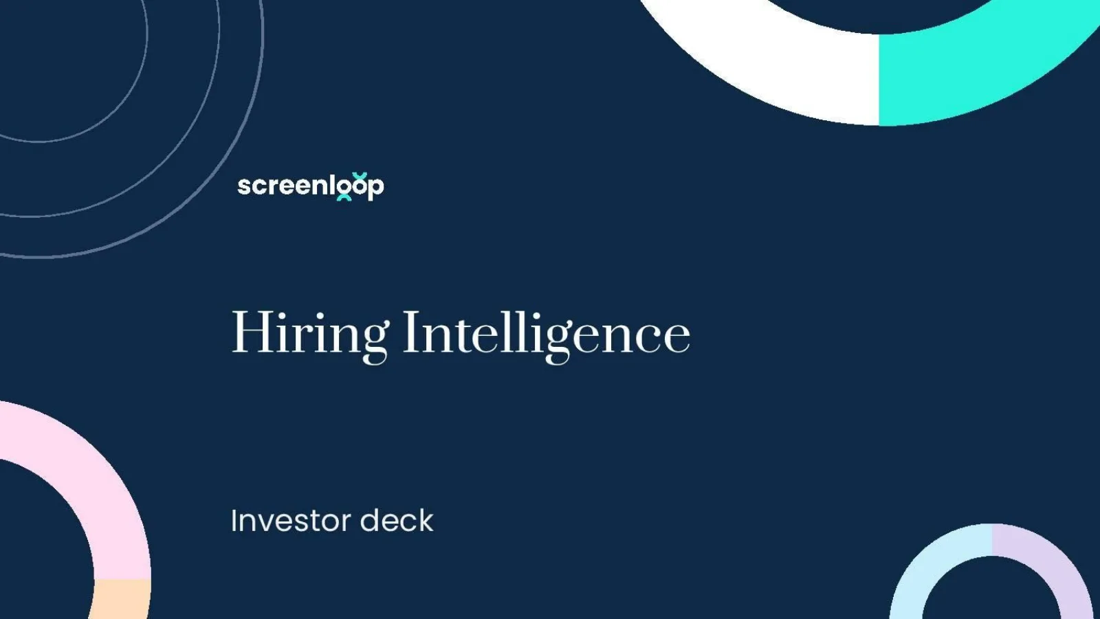 Screenloop pitch deck slide