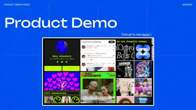 Product / solution slide 4 from Seam Social